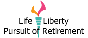 Life a journey, Liberty our values, Pursuit the dream, Retirement our reward Logo